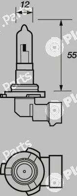 Motaquip VBU9005 — Bulb, spotlight