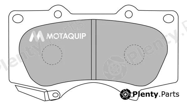 Motaquip LVXL1106 — Brake Pad Set, disc brake