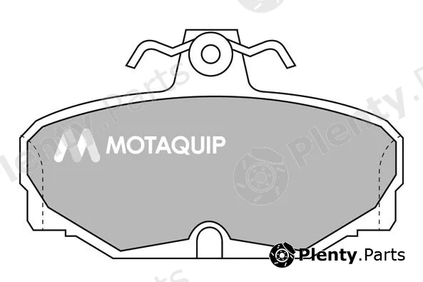 Motaquip LVXL520 — Brake Pad Set, disc brake
