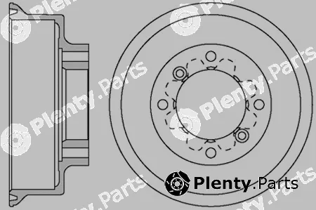 Motaquip VBD628 — Brake Drum