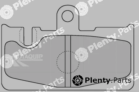 Motaquip LVXL1206 — Brake Pad Set, disc brake