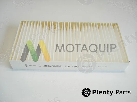 Motaquip LVCF509 — Filter, cabin air