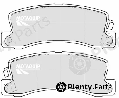Motaquip LVXL1208 — Brake Pad Set, disc brake
