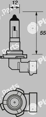Motaquip VBU9006 — Bulb, spotlight