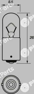 Motaquip LVEB249 — Bulb, spotlight Economy