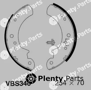 Motaquip VBS346 — Brake Shoe Set
