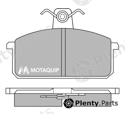 Motaquip LVXL278 — Brake Pad Set, disc brake