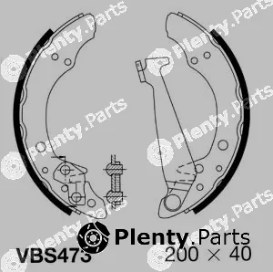 Motaquip VBS473 — Brake Shoe Set