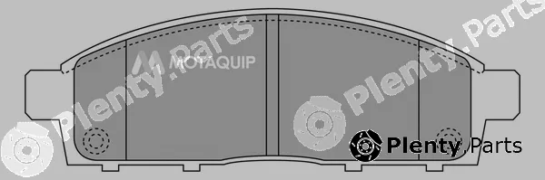 Motaquip LVXL1336 — Brake Pad Set, disc brake