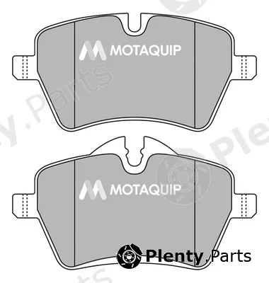 Motaquip LVXL1390 — Brake Pad Set, disc brake