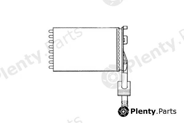 Asam Automotive 34886 — Heat Exchanger, interior heating