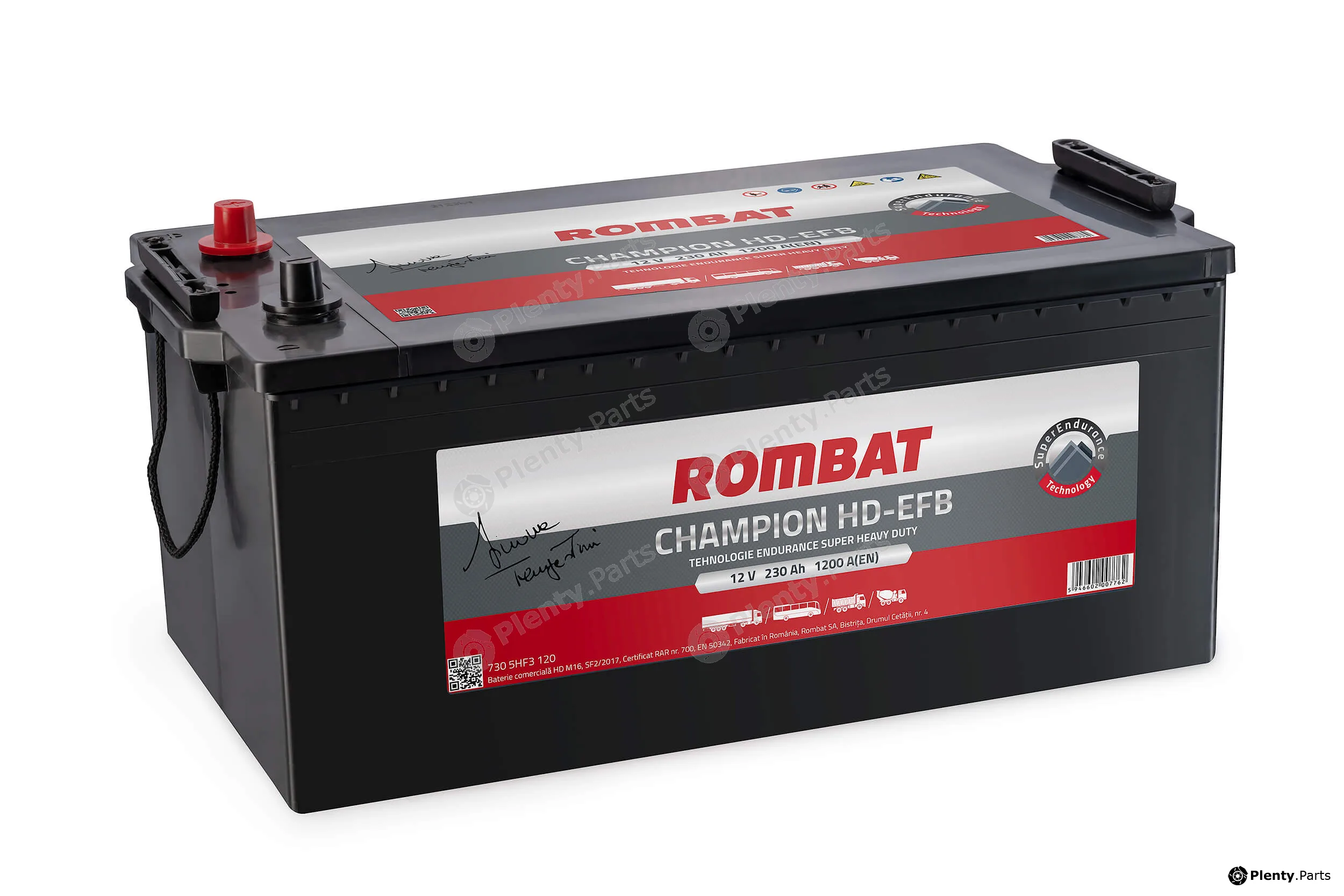 Rombat 7305HF3120 — Starter Battery CHAMPION HD EFB