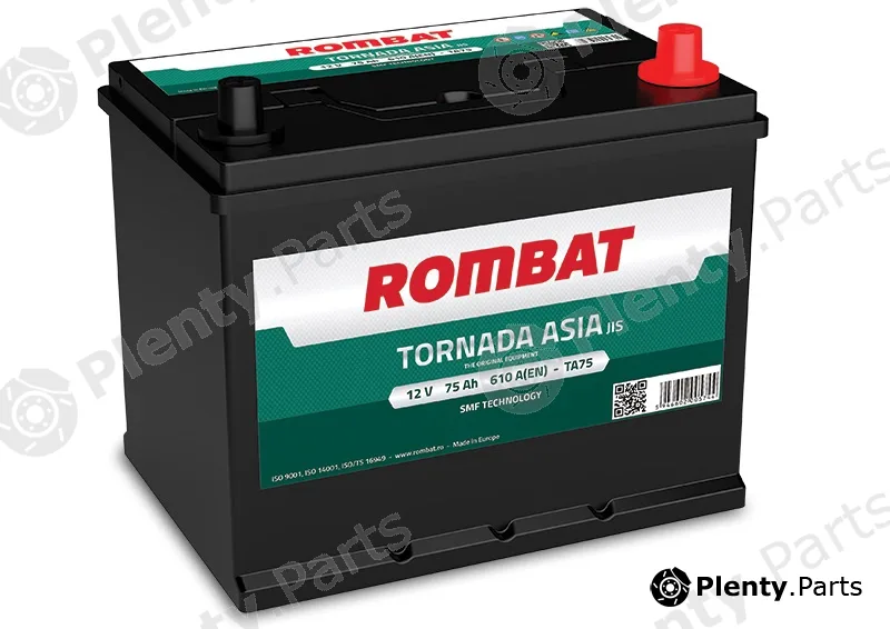 Rombat TA75 — Starter Battery TORNADA ASIA