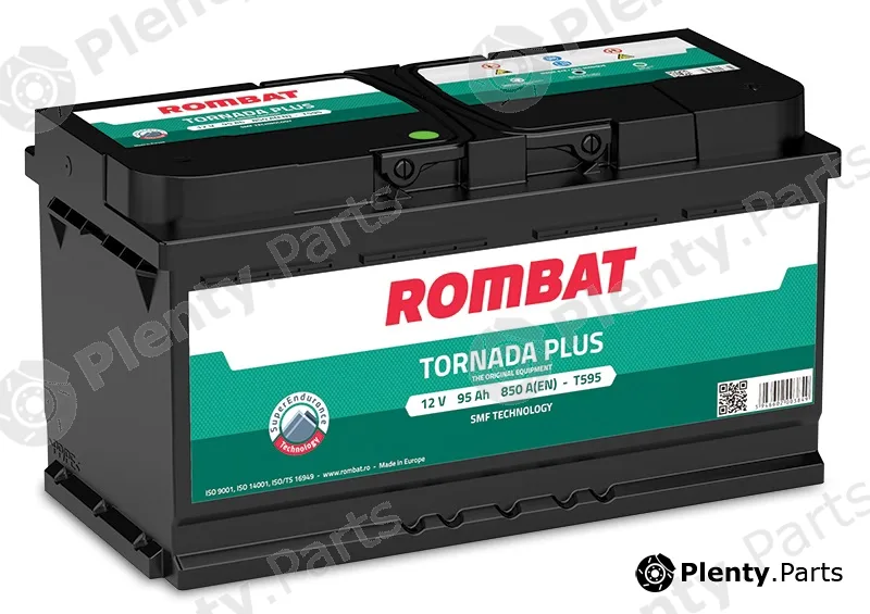 Rombat T595N — Starter Battery TORNADA PLUS
