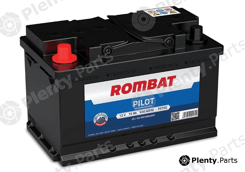 Rombat P375GN — Starter Battery PILOT