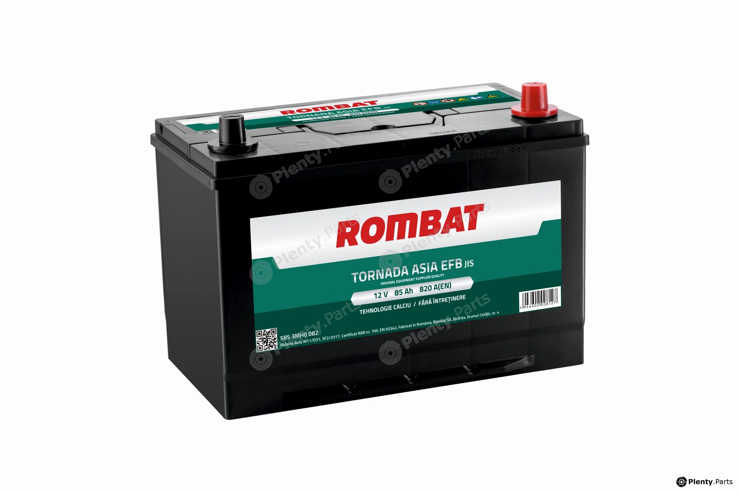 Rombat 5853MH0082 — Starter Battery TORNADA ASIA EFB