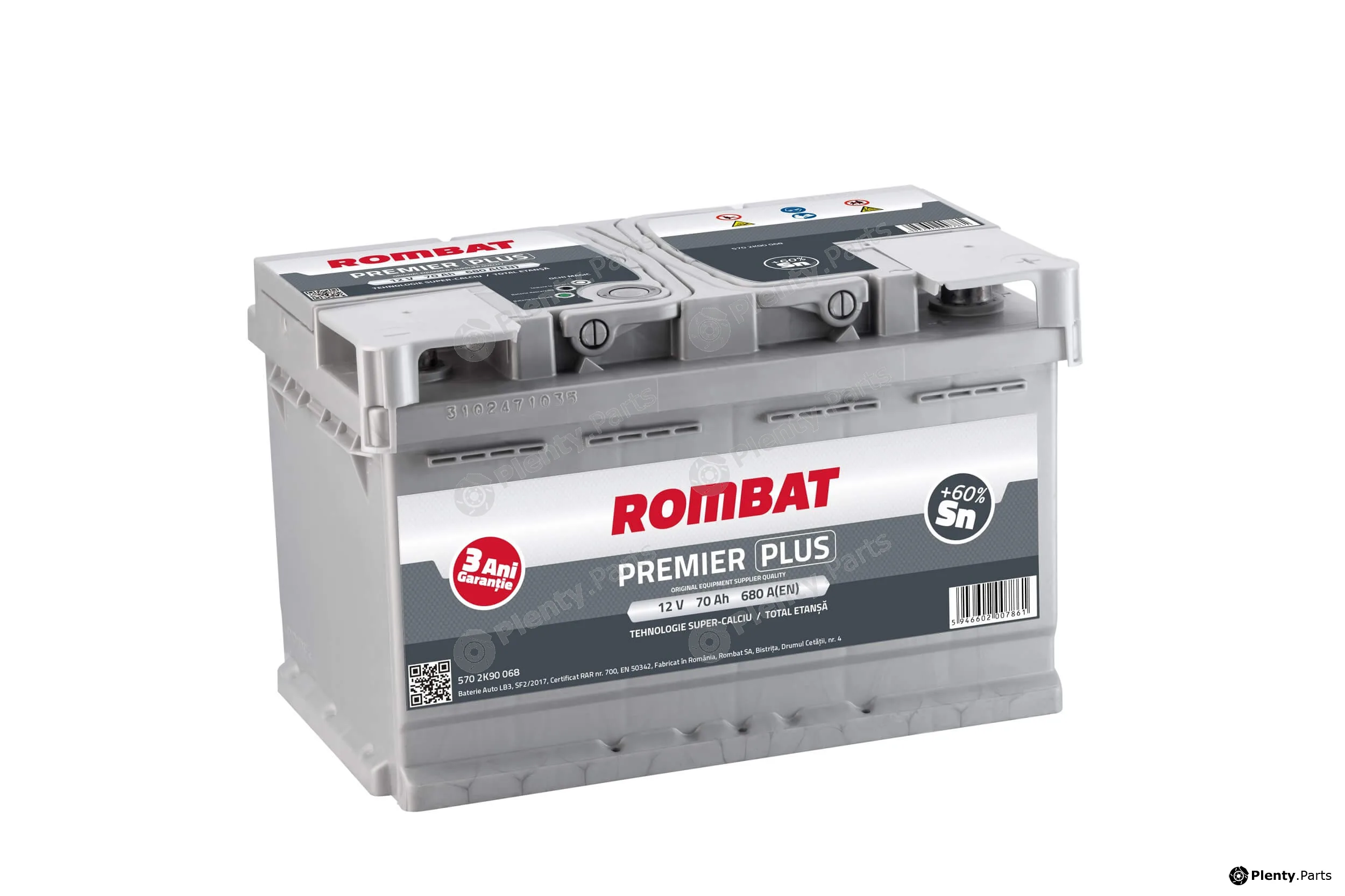Rombat 5702K90068 — Starter Battery PREMIER PLUS