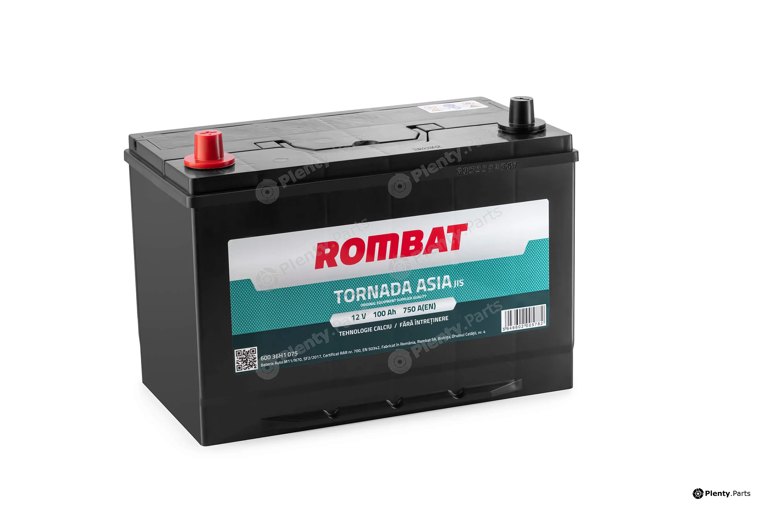 Rombat 60036H1075 — Starter Battery TORNADA ASIA