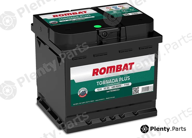 Rombat T152N — Starter Battery TORNADA PLUS