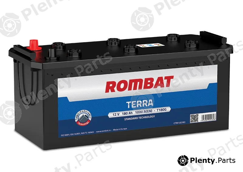 Rombat T180G — Starter Battery TERRA