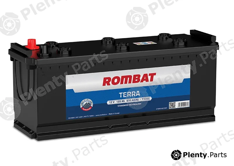 Rombat T135L — Starter Battery TERRA