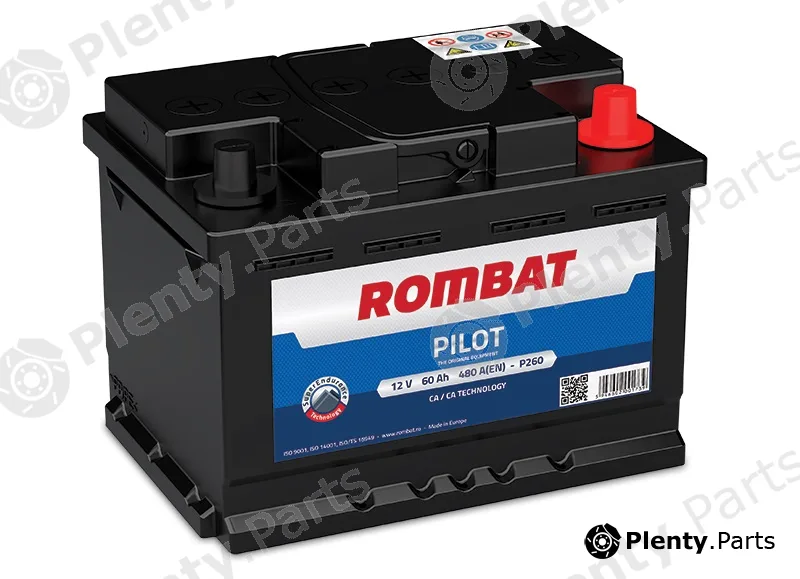 Rombat P260N — Starter Battery PILOT