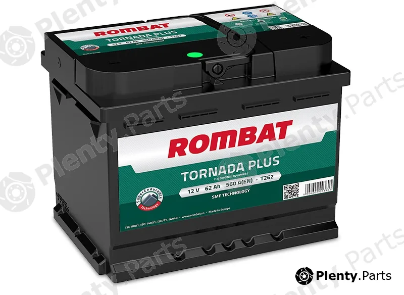Rombat T262N — Starter Battery TORNADA PLUS