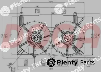 Doga ENI035 — Fan, engine cooling