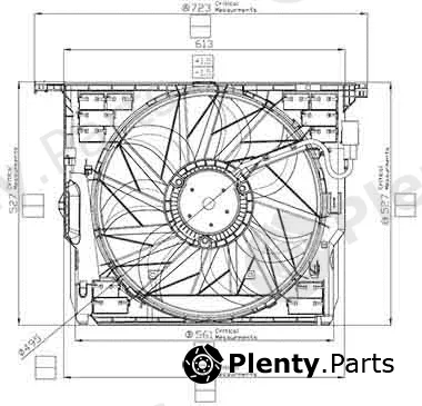 Doga EBM046 — Fan, engine cooling