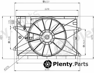 Doga ETO042 — Fan, engine cooling