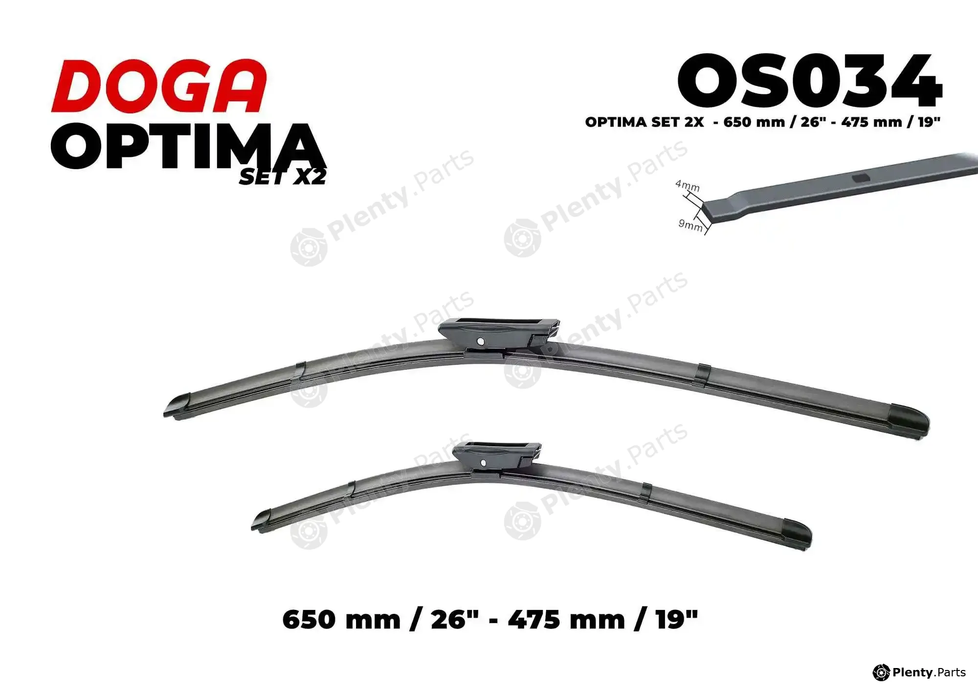 Doga OS034 — Wiper Blade