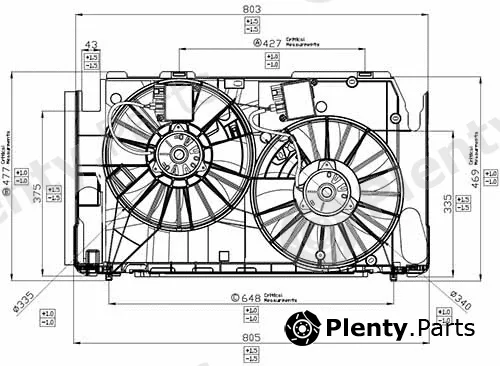 Doga ETO046 — Fan, engine cooling