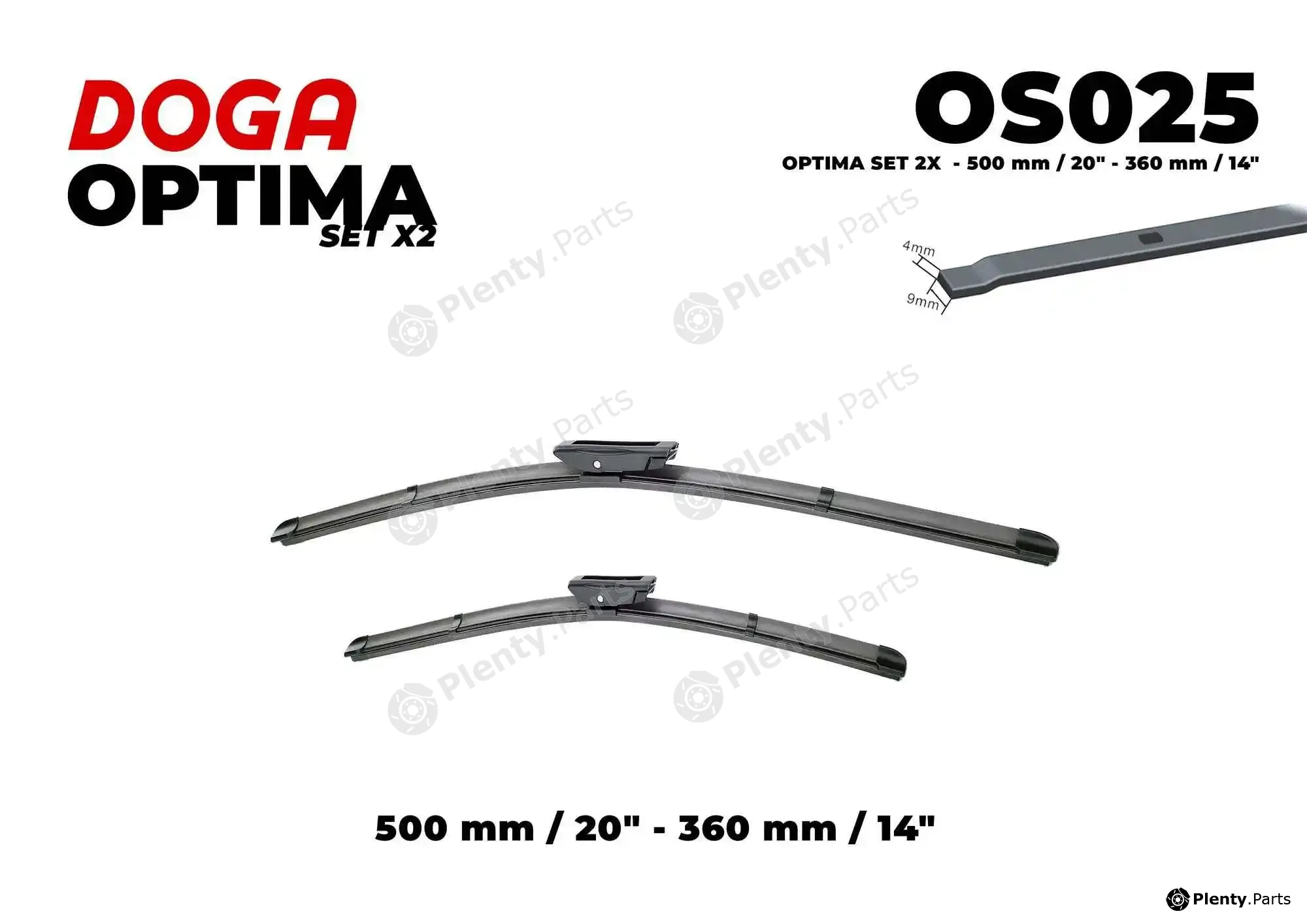 Doga OS025 — Wiper Blade