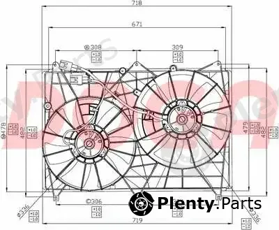Doga ESU022 — Fan, engine cooling