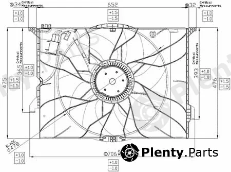 Doga EME044 — Fan, engine cooling