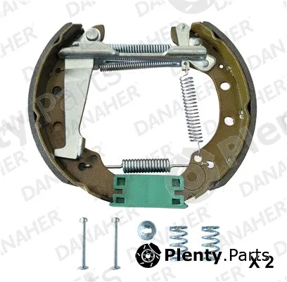 Danaher 110.10127A — Brake Shoe Set Assembly
