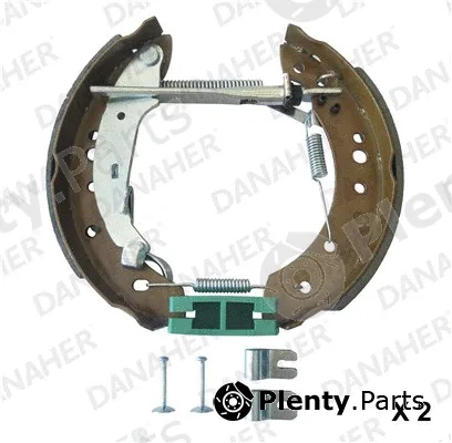 Danaher 110.10316 — Brake Shoe Set Assembly