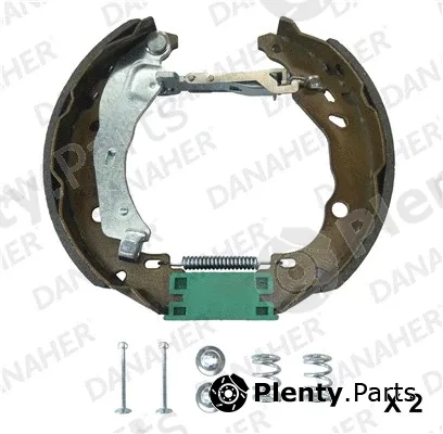 Danaher 110.10206 — Brake Shoe Set Assembly