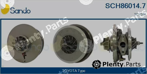 Sando SCH86014.7 — Core assembly, turbocharger