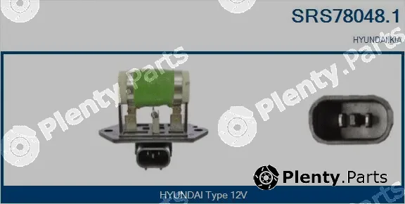 Sando SRS78048.1 — Series resistor, electric motor (radiator fan)
