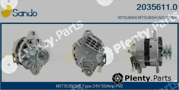 Sando 2035611.0 — Alternator