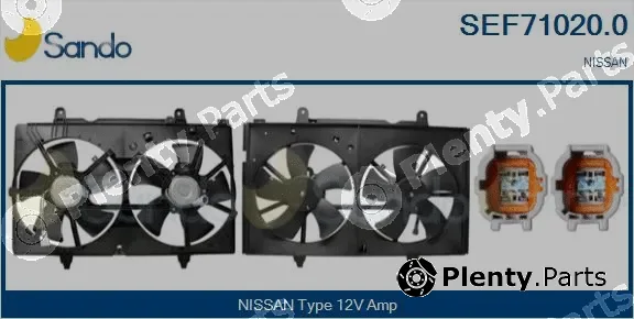 Sando SEF71020.0 — Electric Motor, radiator fan