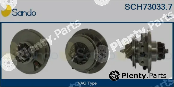 Sando SCH73033.7 — Core assembly, turbocharger