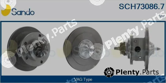 Sando SCH73086.7 — Core assembly, turbocharger