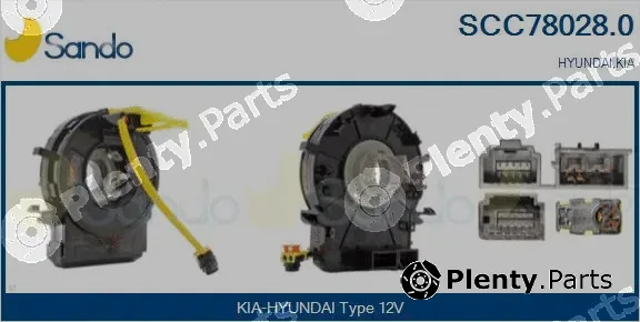 Sando SCC78028.0 — Clockspring, airbag