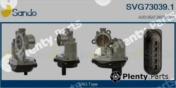 Sando SVG73039.1 — EGR Valve