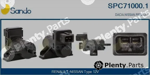 Sando SPC71000.1 — Pressure Converter, exhaust control
