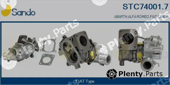 Sando STC74001.7 — Charger, charging (supercharged/turbocharged)