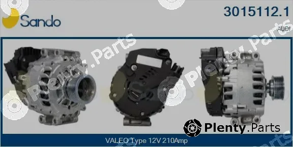 Sando 3015112.1 — Alternator, starter