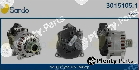 Sando 3015105.1 — Alternator, starter